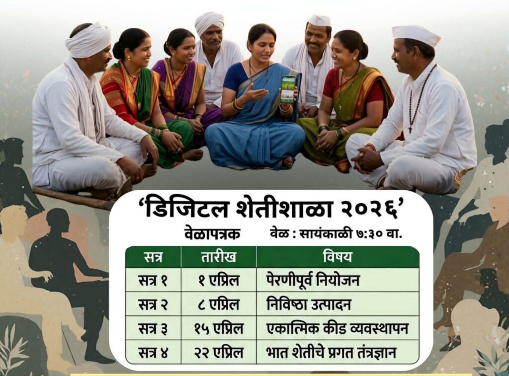 डिजिटल शेतीशाळा